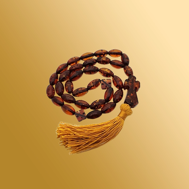 Четки православные из янтаря