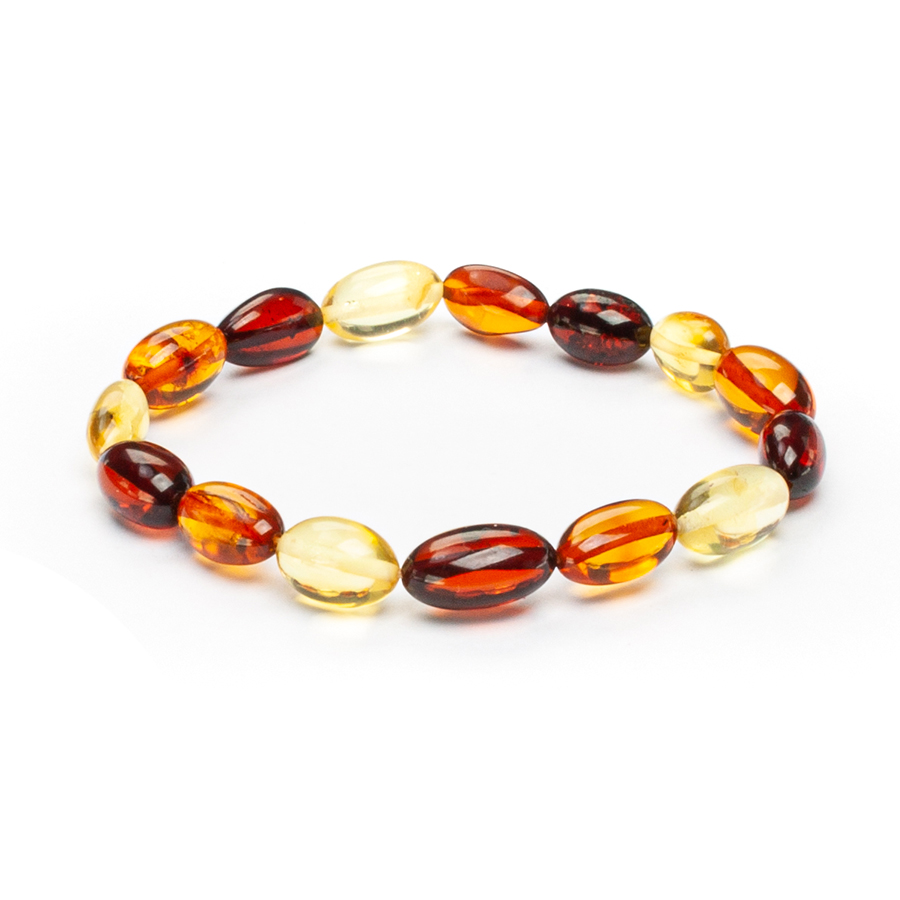 Браслет янтарь