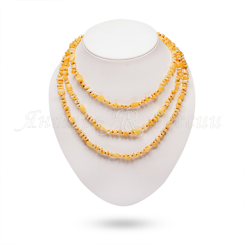 Бусы, Янтарь